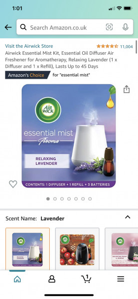 Lavender air wick mist ?!