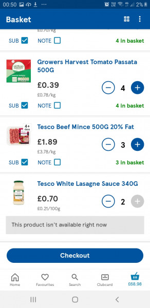 How much do you spend on your weekly shop?