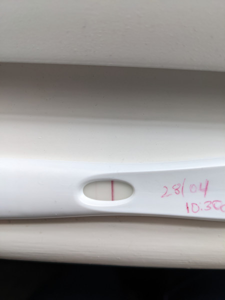 BFP not getting darker