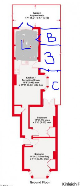 Could I make our flat a 3 bed? Architect/interiors advice needed!