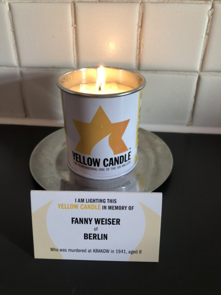 to ask who you are remembering tonight? YellowCandleUK