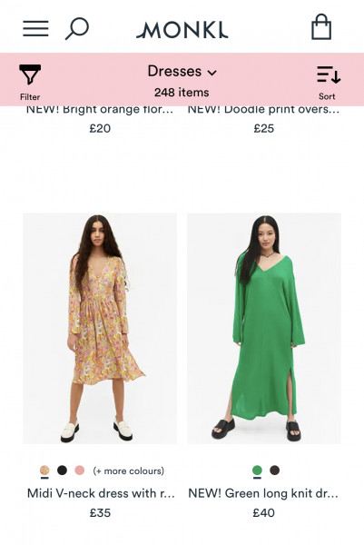 Maxi dress w/ sleeves