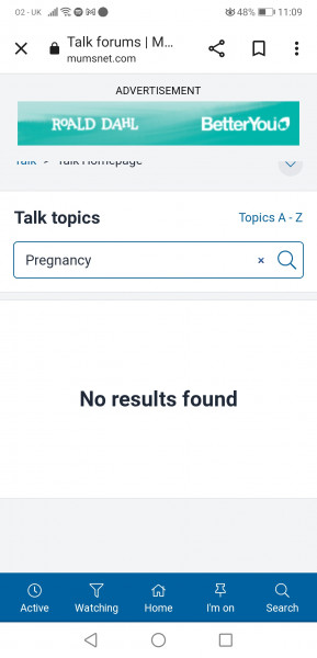 Threads I'm On Missing / Topics Missing