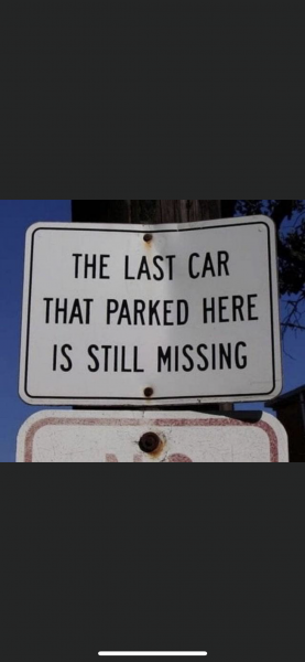 Does parking on a closed road count as a live parking thread? 😁