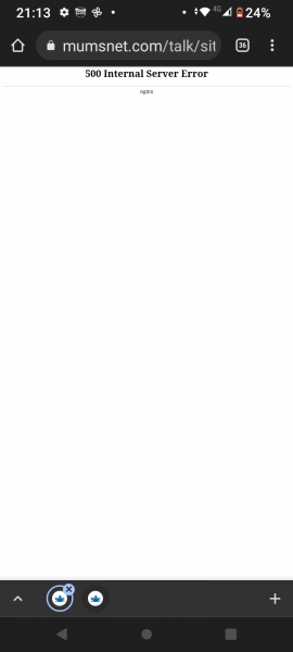 Internal server error