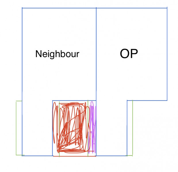 Neighbours want to adjust exterior of our property