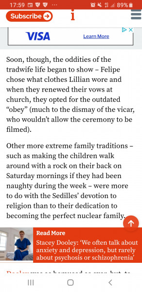 Are you or do you know a traditional wife?
