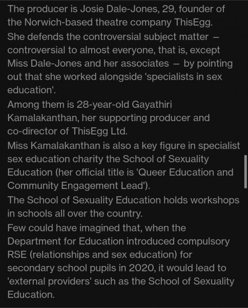 Another Update on the Family Sex Show