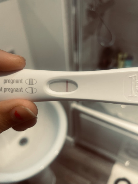 Line eyes 7DPO