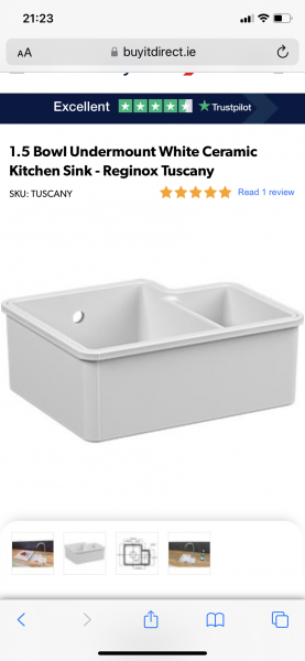 Help! Could I front mount this sink? 