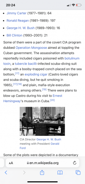 To think surely the CIA etc must have looked at assassinating Putin?