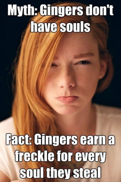 When will gingerism go away?