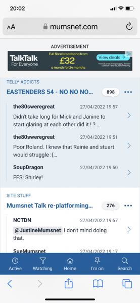 Mumsnet Talk re-platforming - Known issues update 