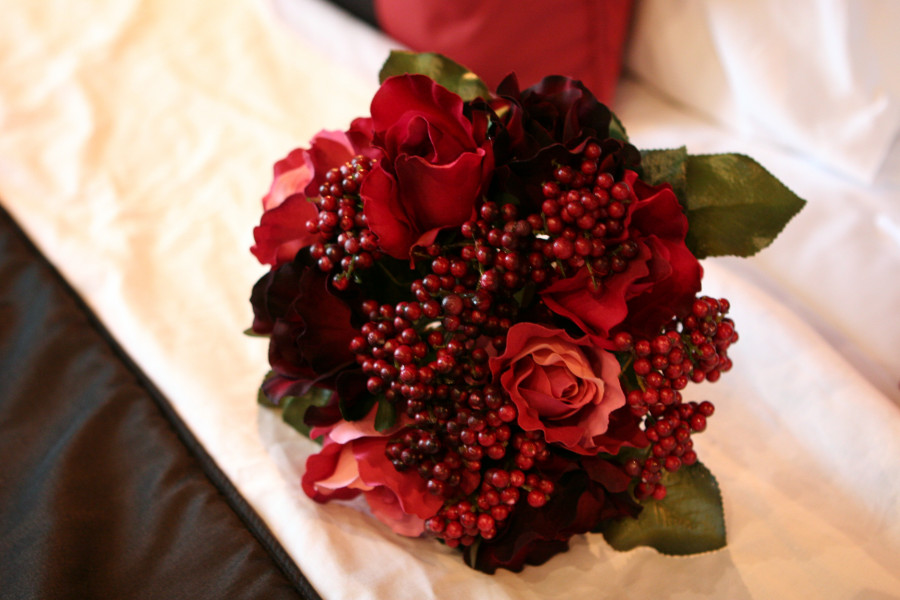 Artificial flowers for wedding