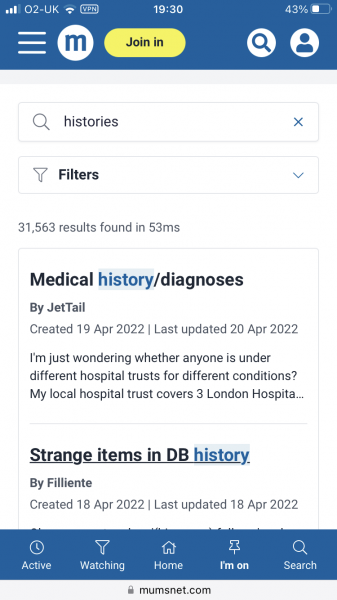 Where has Advanced Search gone?
