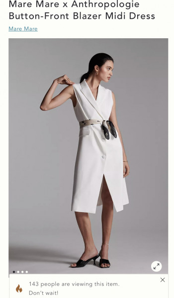 Dress lengths just keep getting longer and longer.