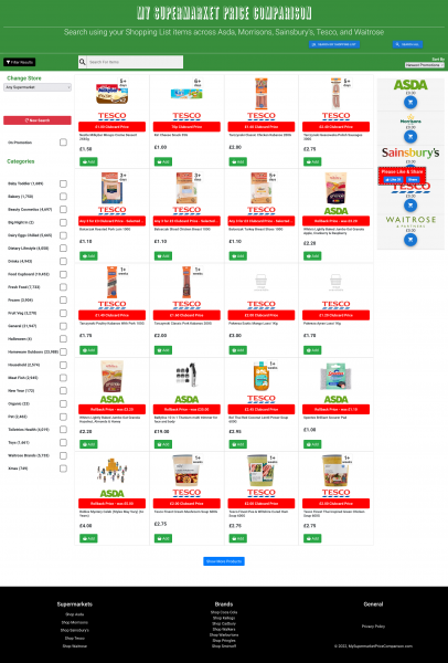 Best Supermarkets Online Deals