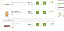 How to turn off substitutions for ASDA shop?