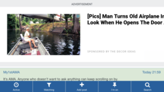 Huge ads not scrolling