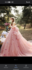 Pink wedding dress?