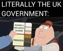 Are we going to be sending Ukranians to Rwanda?