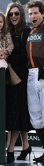 Bella Waley-Cohen dress at the Grand National