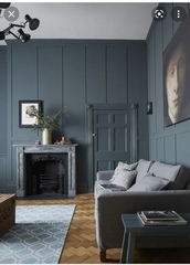 Faux panelling in a new home ?