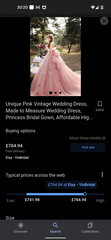 Pink wedding dress?