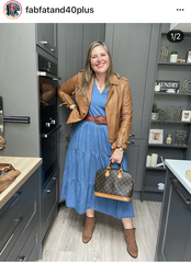 Help my style this dress denim I am plus sized and have a big tummy
