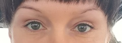 I had my eyebrows microbladed today...