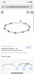 Pandora sparkly tennis bracelet help