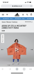 Wtf.  Adidas coat