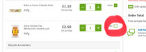 How to turn off substitutions for ASDA shop?