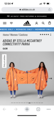 Wtf.  Adidas coat