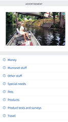 Huge adverts not advertising anything.