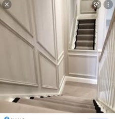 Faux panelling in a new home ?