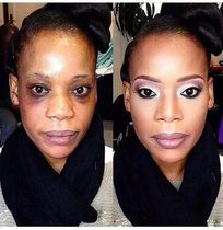 When men say "I prefer women without make-up"...