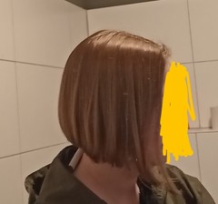 Gutted by new haircut