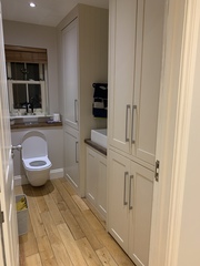 Hiding the washing machine and tumble dryer