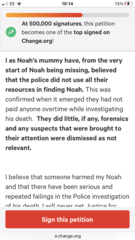 #JusticeForNoahDonohoe #BrandonLewisReleaseTheFiles