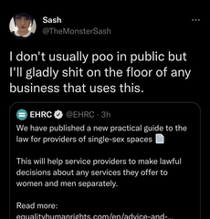 EHRC single sex guidance out