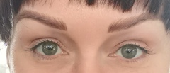 I had my eyebrows microbladed today...