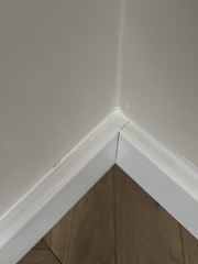 Skirting board installation