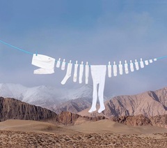 My washing line annoying neighbour