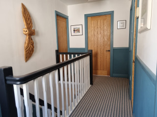 Is stripy stair carpet really out of fashion now?