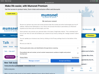New Talk launching tonight - please read!