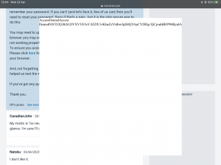 New Talk launching tonight - please read!