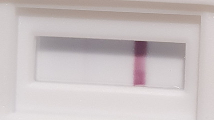 Faint line or evaporation line? Please help... 