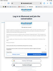 Cookie consent every single time I click anything