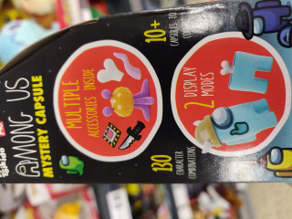 Horror survival game characters sold as toys to young children